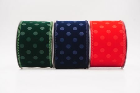 Cinta de Alambre de Terciopelo con Lunares_KF9609 (2)